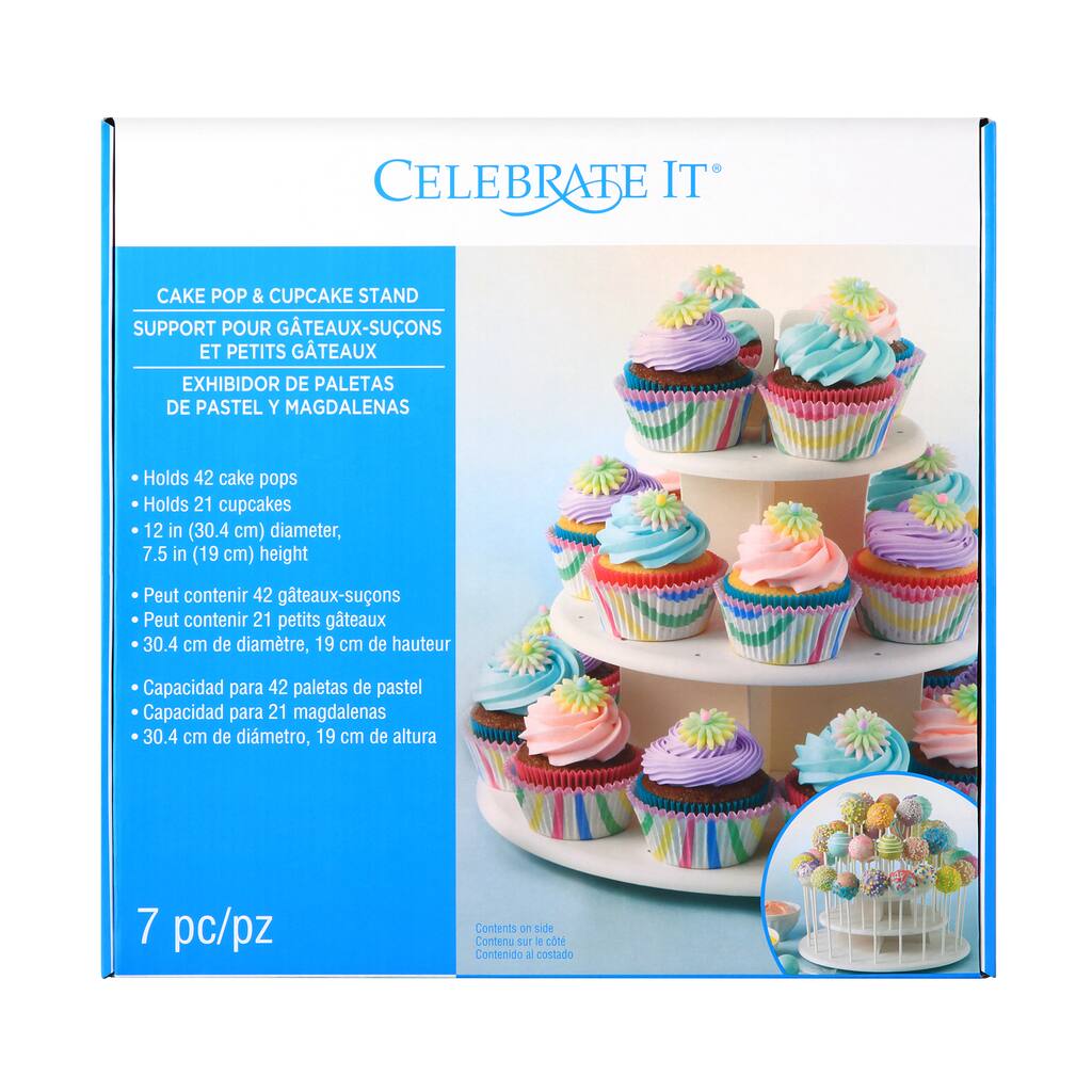 Celebrate It Cake Pop Cupcake Stand